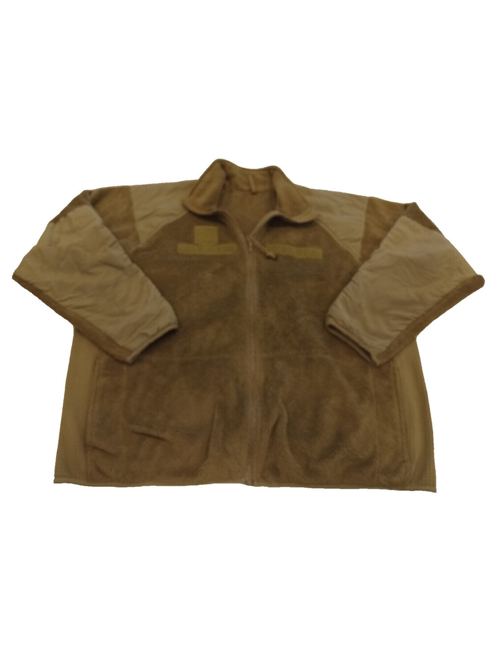 US Military Gen III ECWCS Fleece Jacket Coyote Brown Large Regular Polartec
